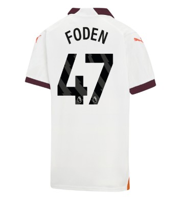 Manchester City Phil Foden #47 Bortatröja 2023-24 Kortärmad